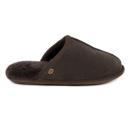 Mens Donmar Sheepskin Slipper Chocolate Extra Image 1 Preview